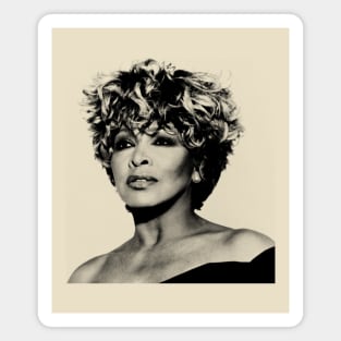 Tina Turner // Vintage Style Design Magnet